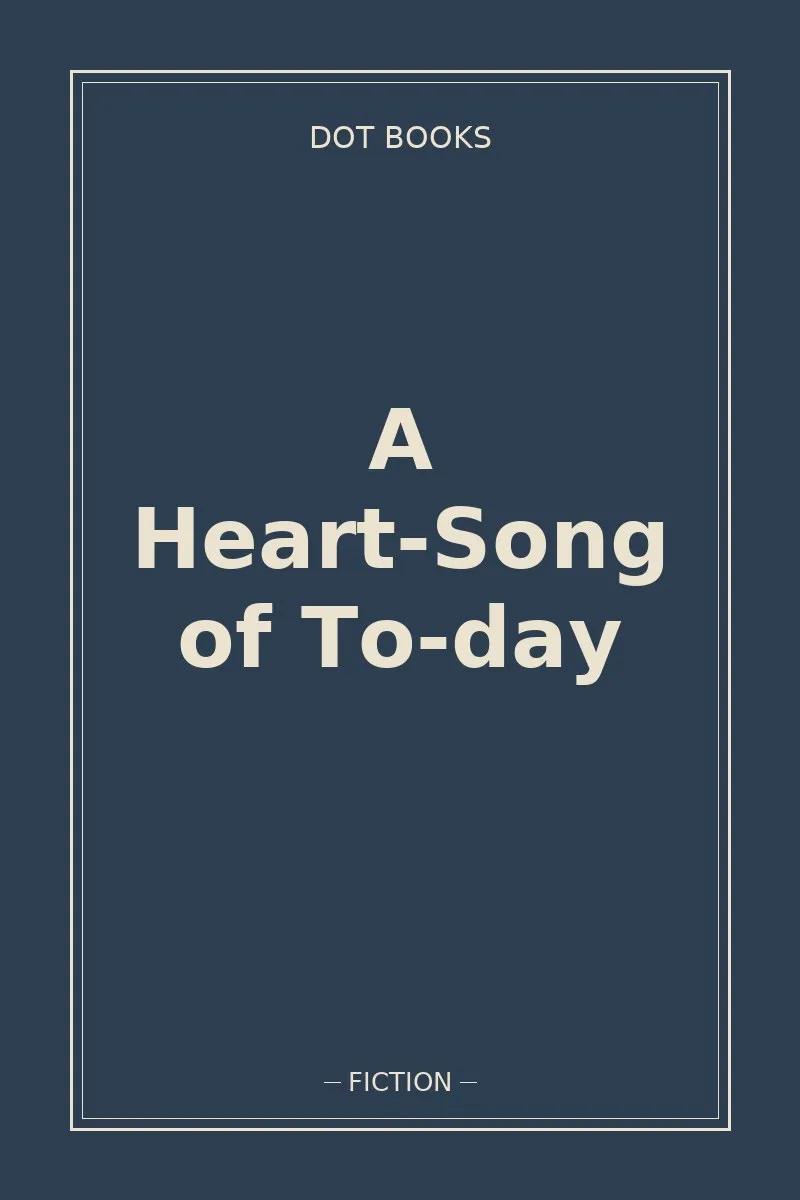 A Heart-Song of To-day — book cover